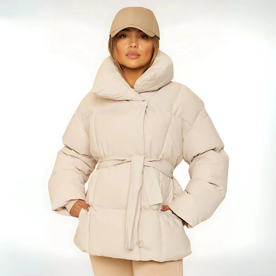 Belted Puffer Jacket