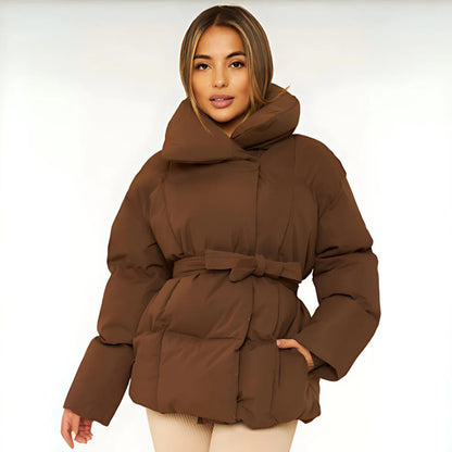 Belted Puffer Jacket