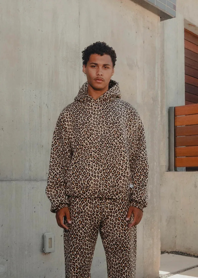 Leopard Oversized Hoodie