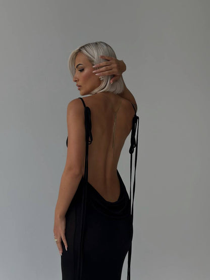 Serenity | Backless Maxi Dress