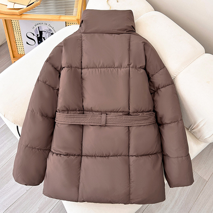 Belted Puffer Jacket